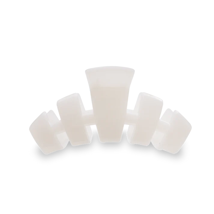 Teleties - Classic Claw Clip - Coconut White - Medium