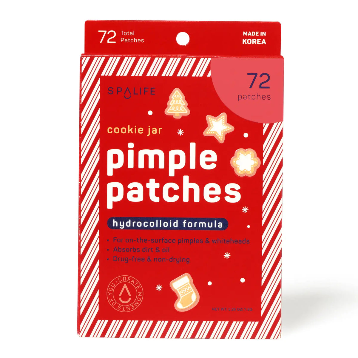 Hydrocolloid Holiday Cookie Jar Pimple Patches