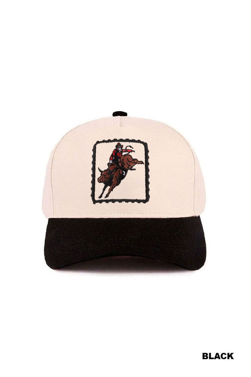 cowboy rodeo hat - black