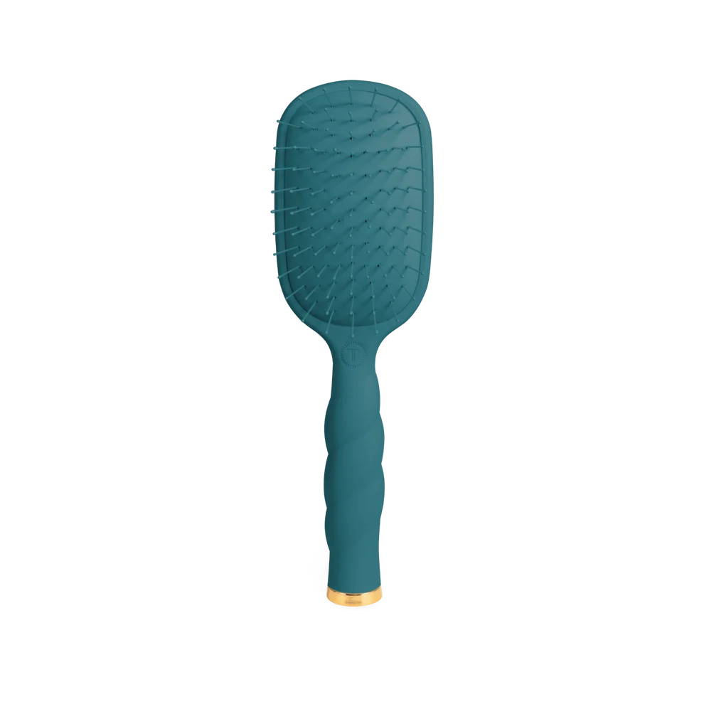 Detangler Hair Brush For Fine Hair - Teal With It