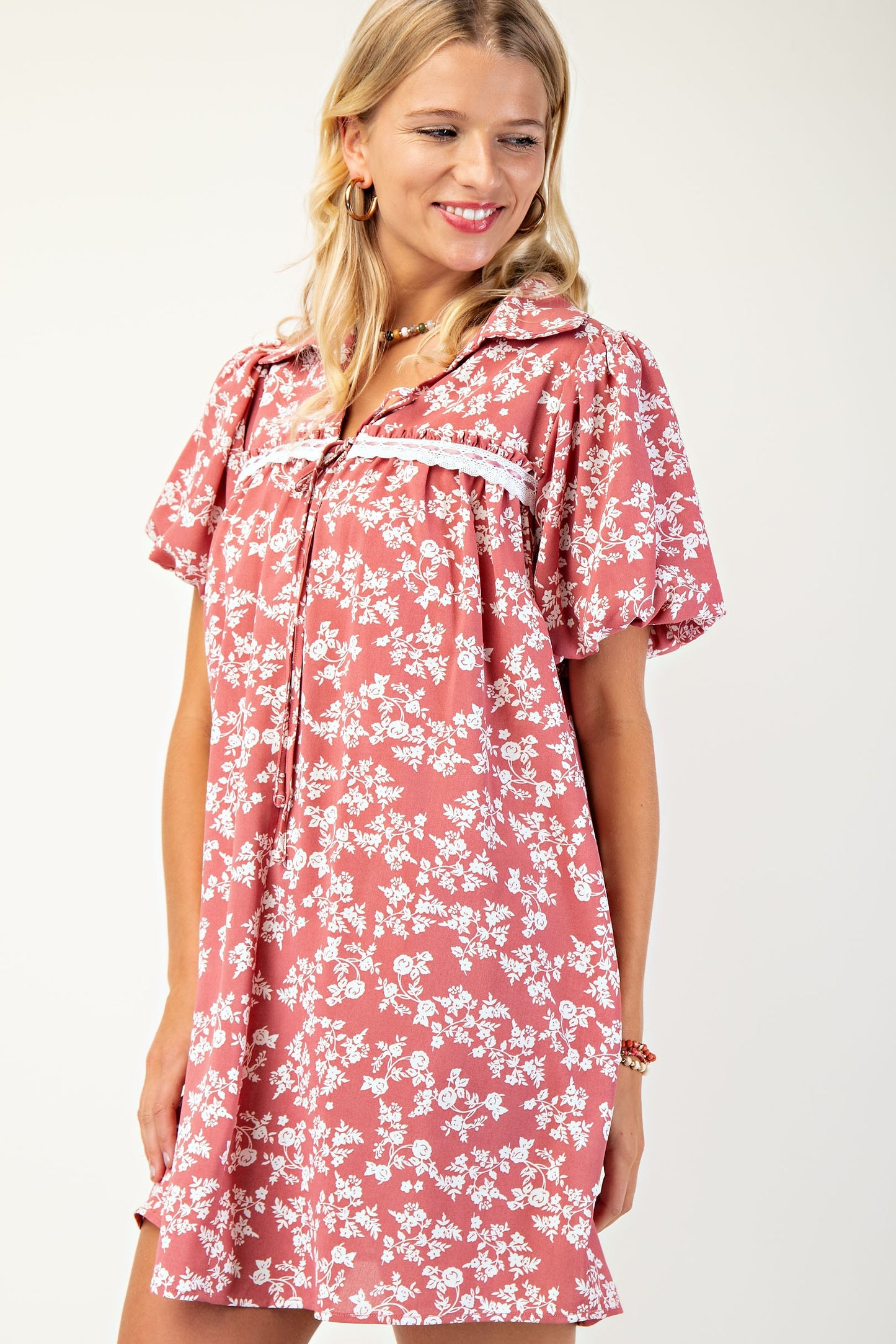 Take Me Away Floral Dress
