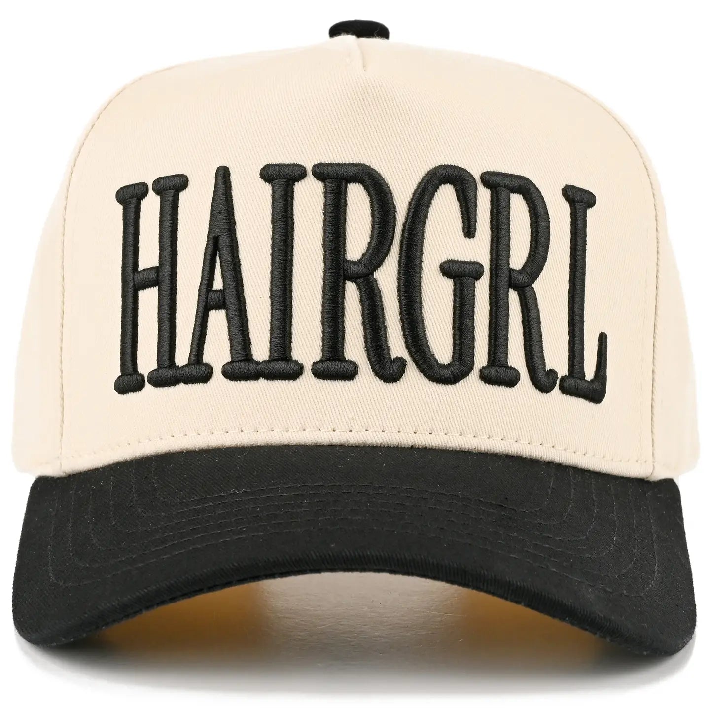 Hair Girl Hat - Black