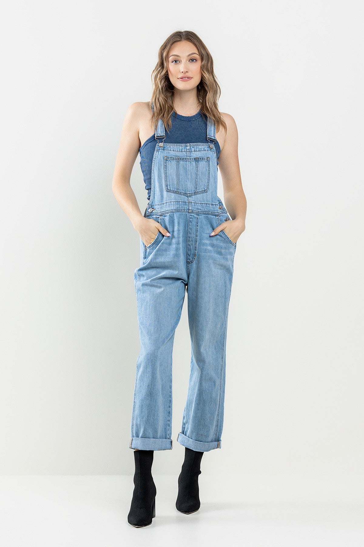 Denim Overalls