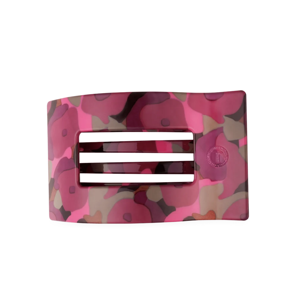 Garden Glam Large Flat Rectangle Hair Clip