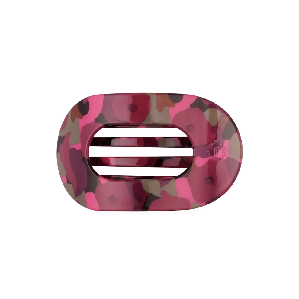 Garden Glam Medium Flat Round Hair Clip