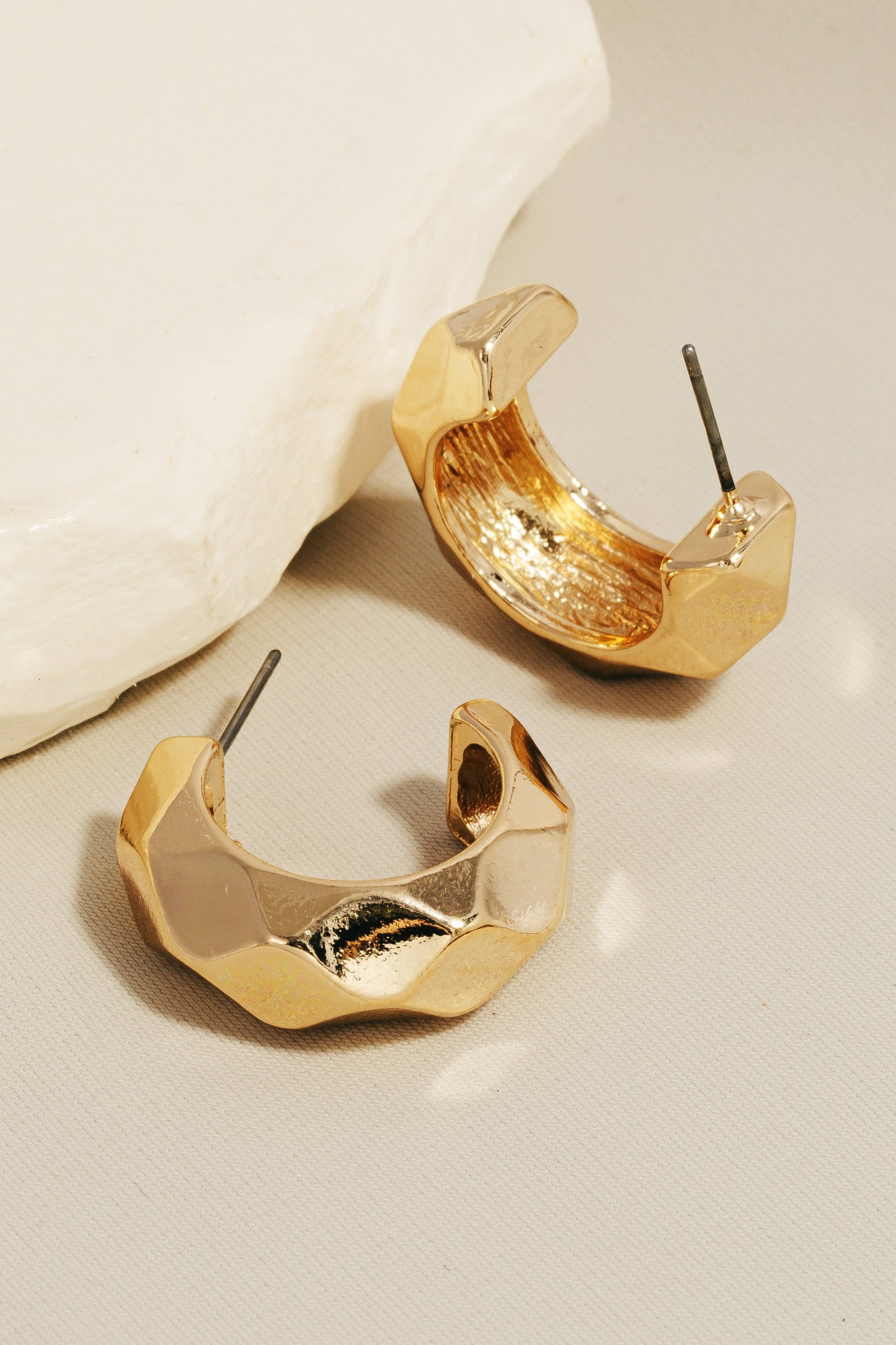 Geometric Hoop Earrings
