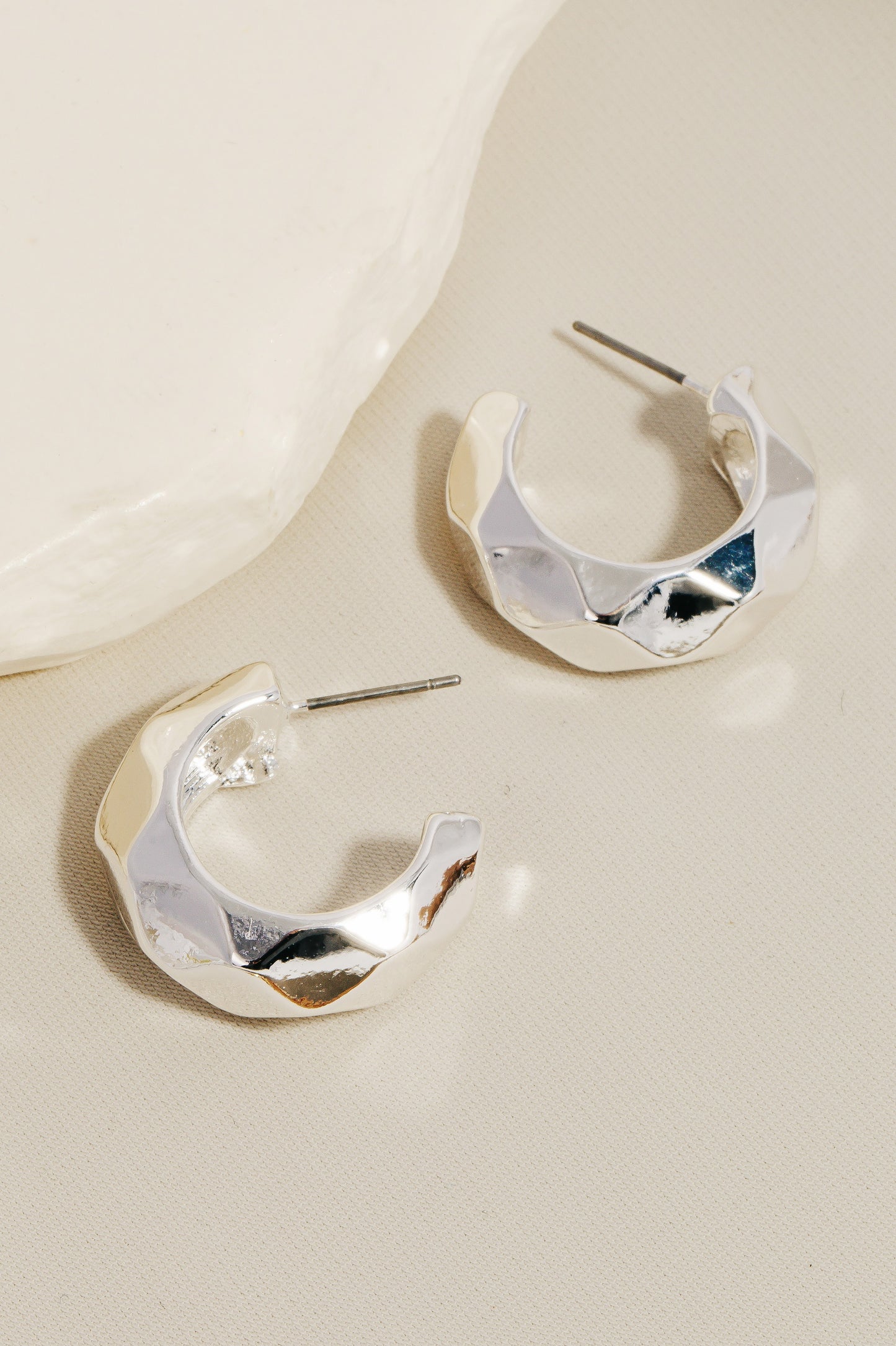 Geometric Hoop Earrings
