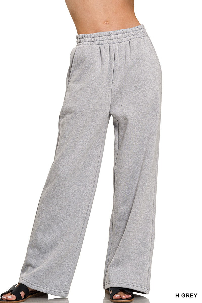 Hot to Go Fleece Pants - Gray