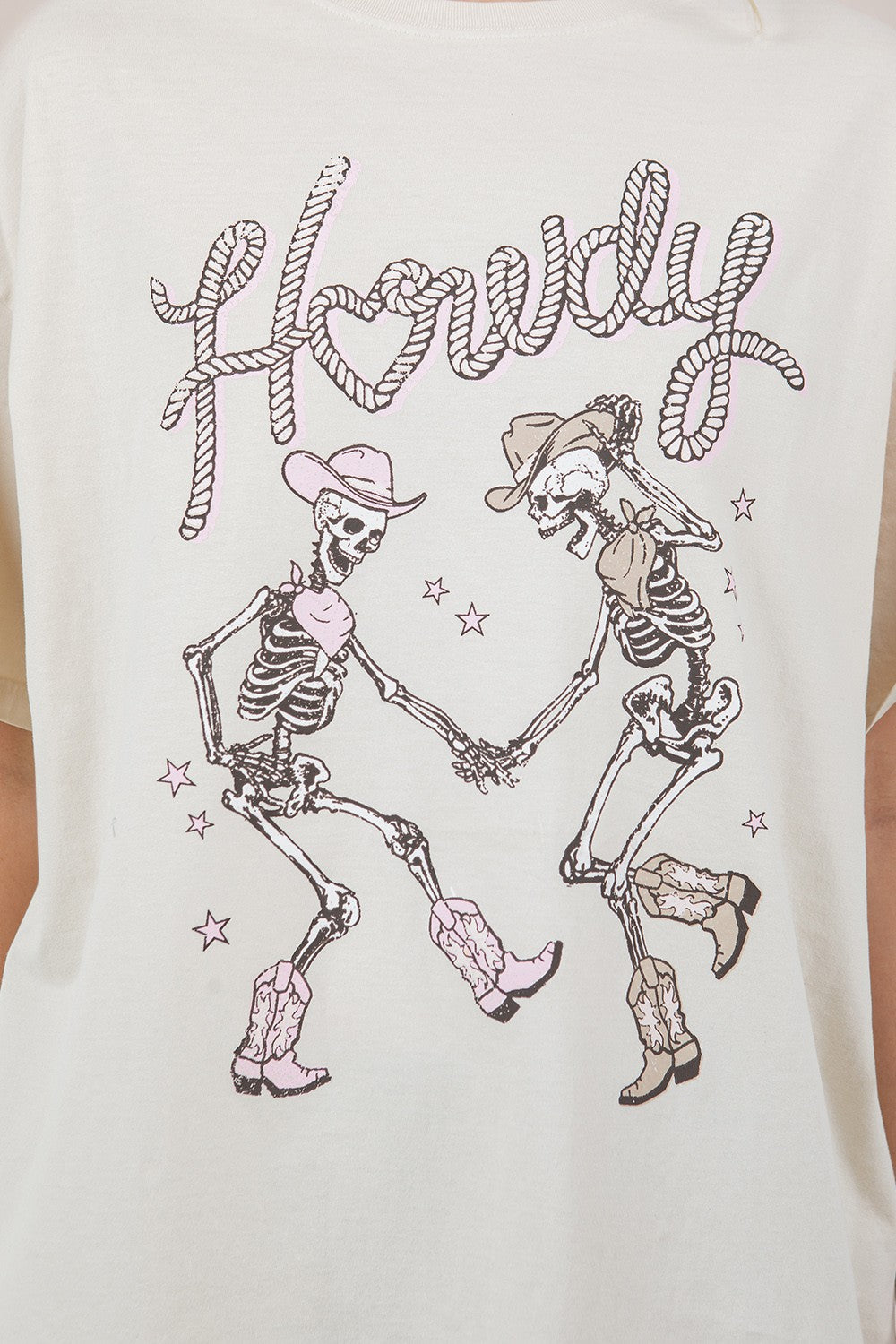 Howdy Skeleton Graphic Tee
