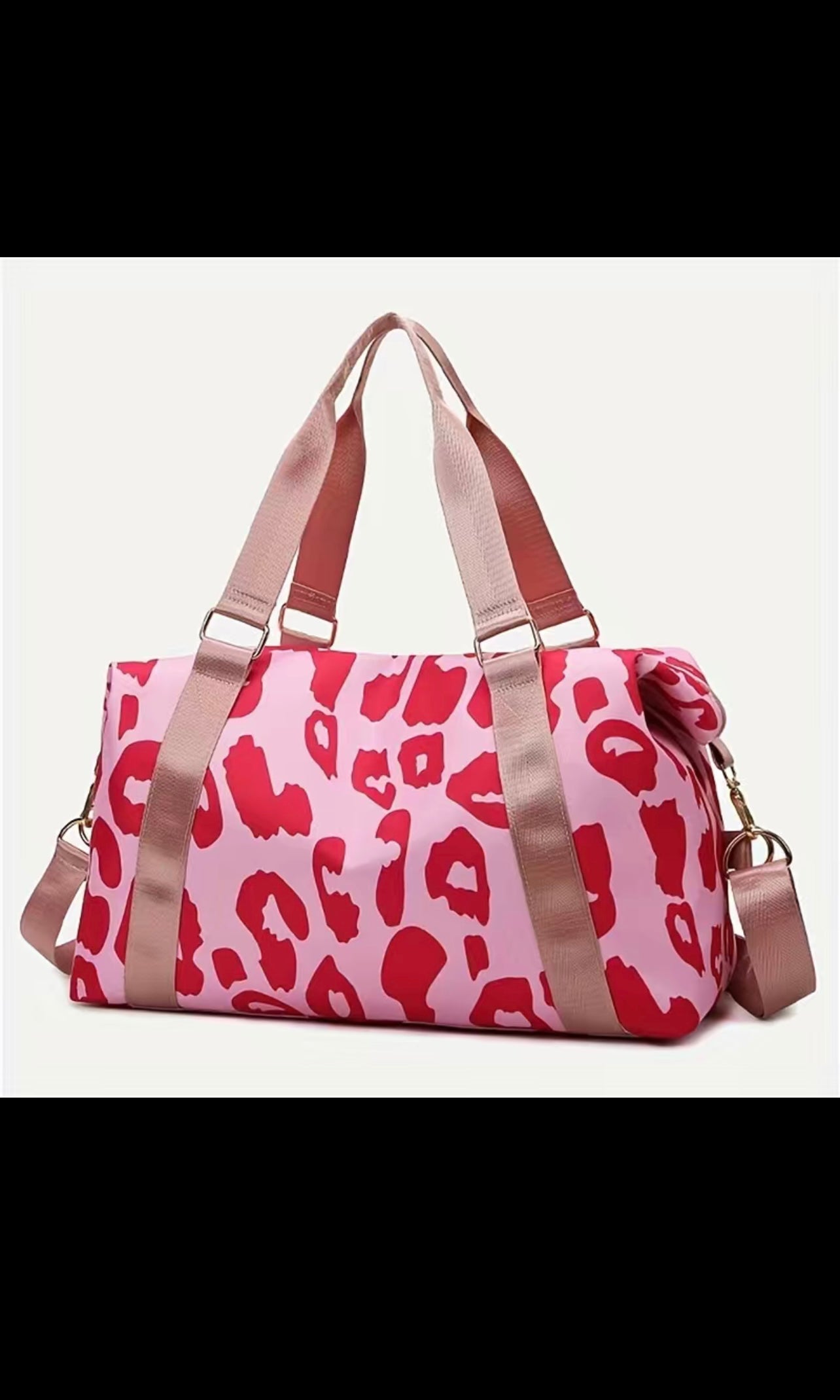 Leopard Duffle Bag