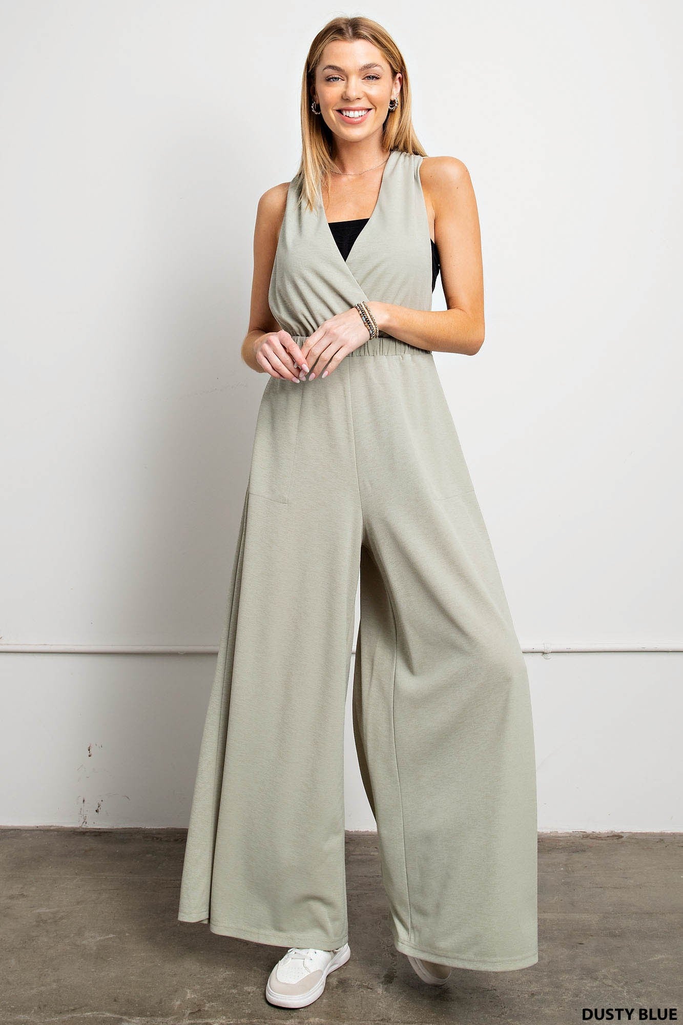 Kathy Cross Back Jumpsuit