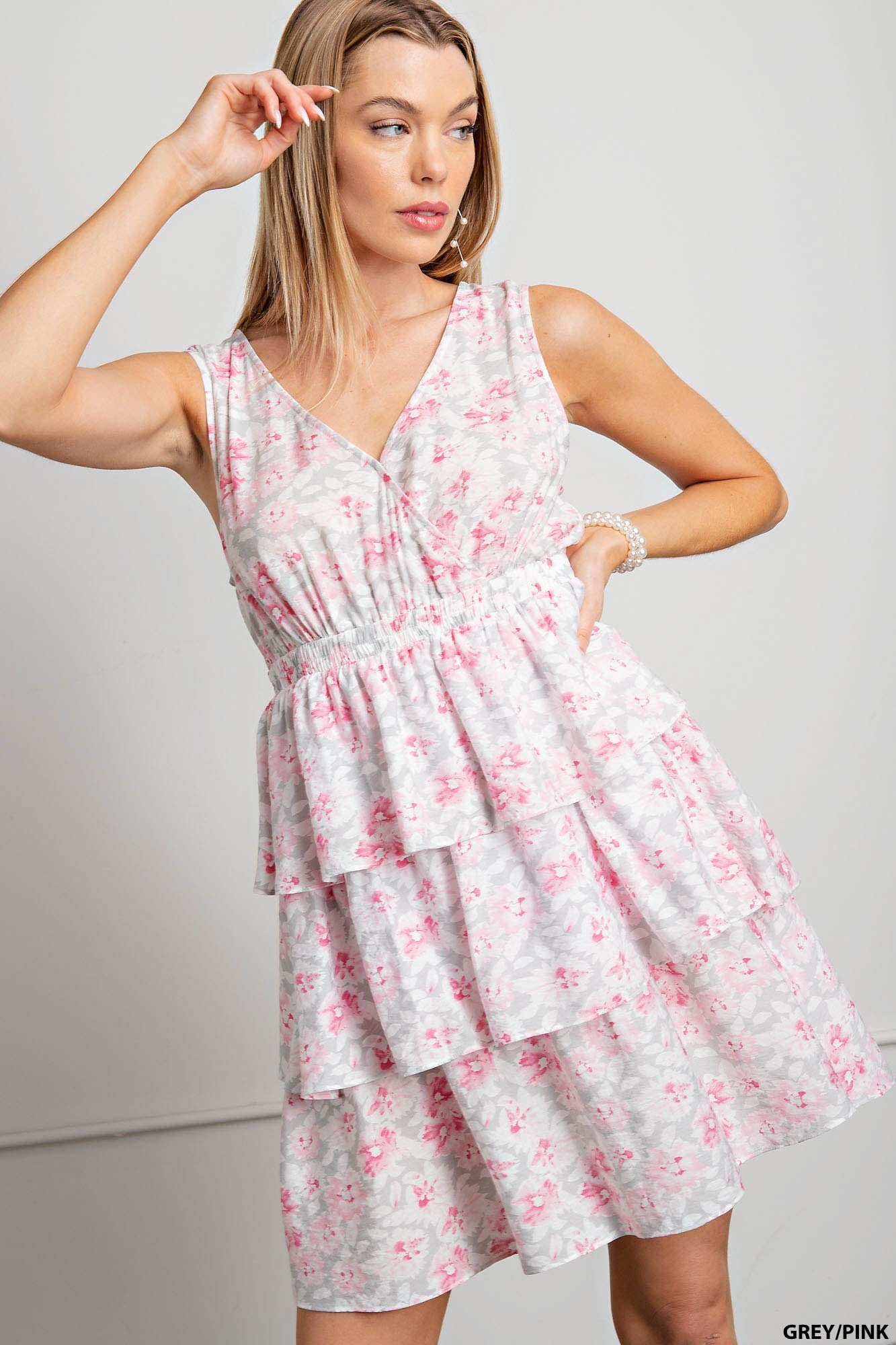 Lacey Ruffle Dress