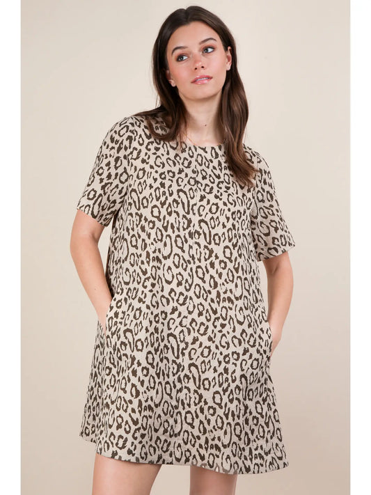 Leopard Mini Dress