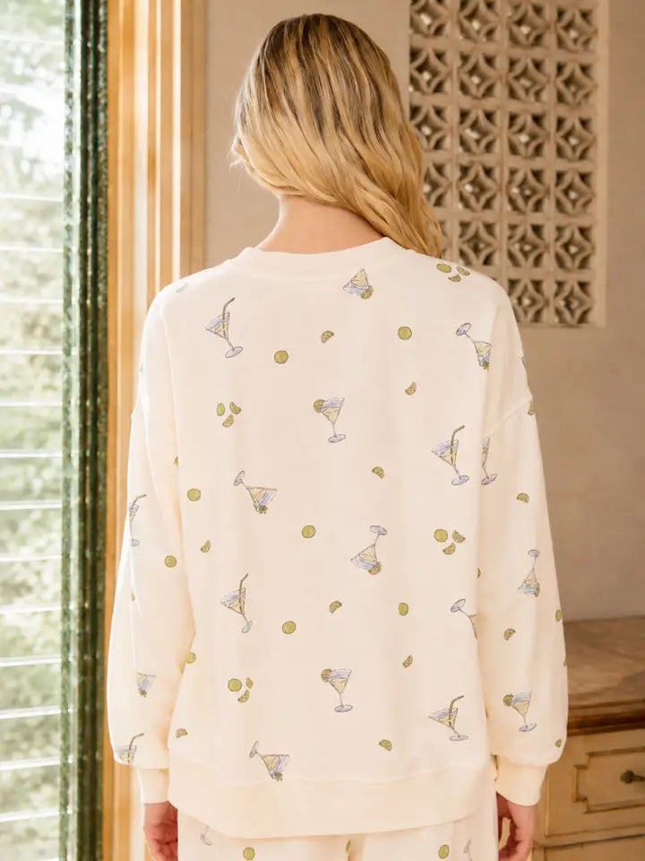 Martini Please Motif Top