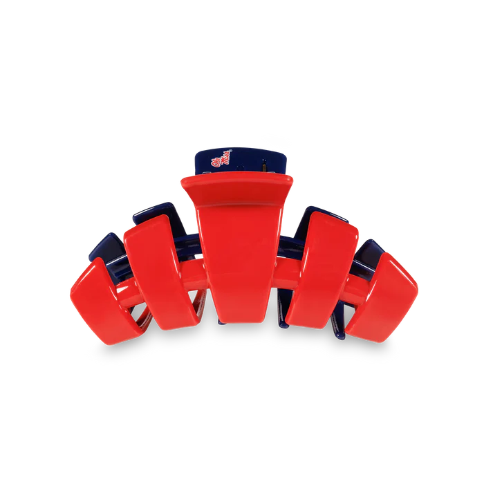 TELETIES Ole Miss Hair Clip - Medium