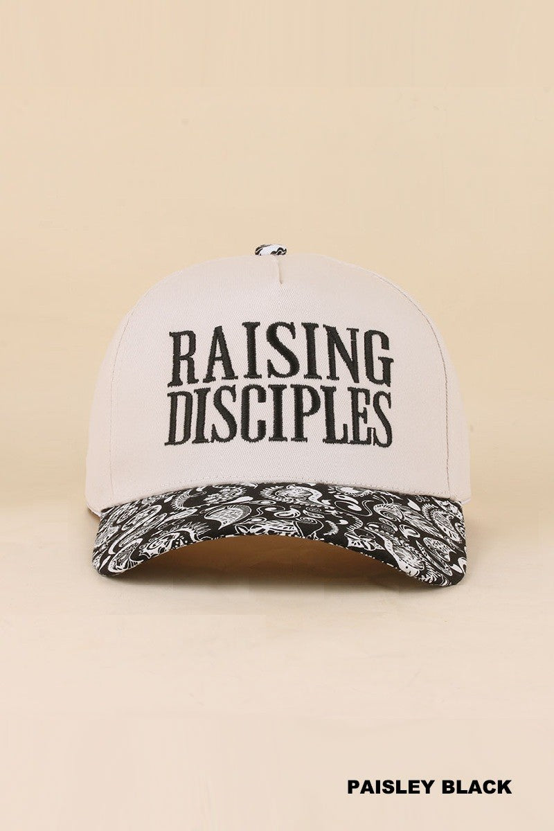 raising disciples hat - paisley