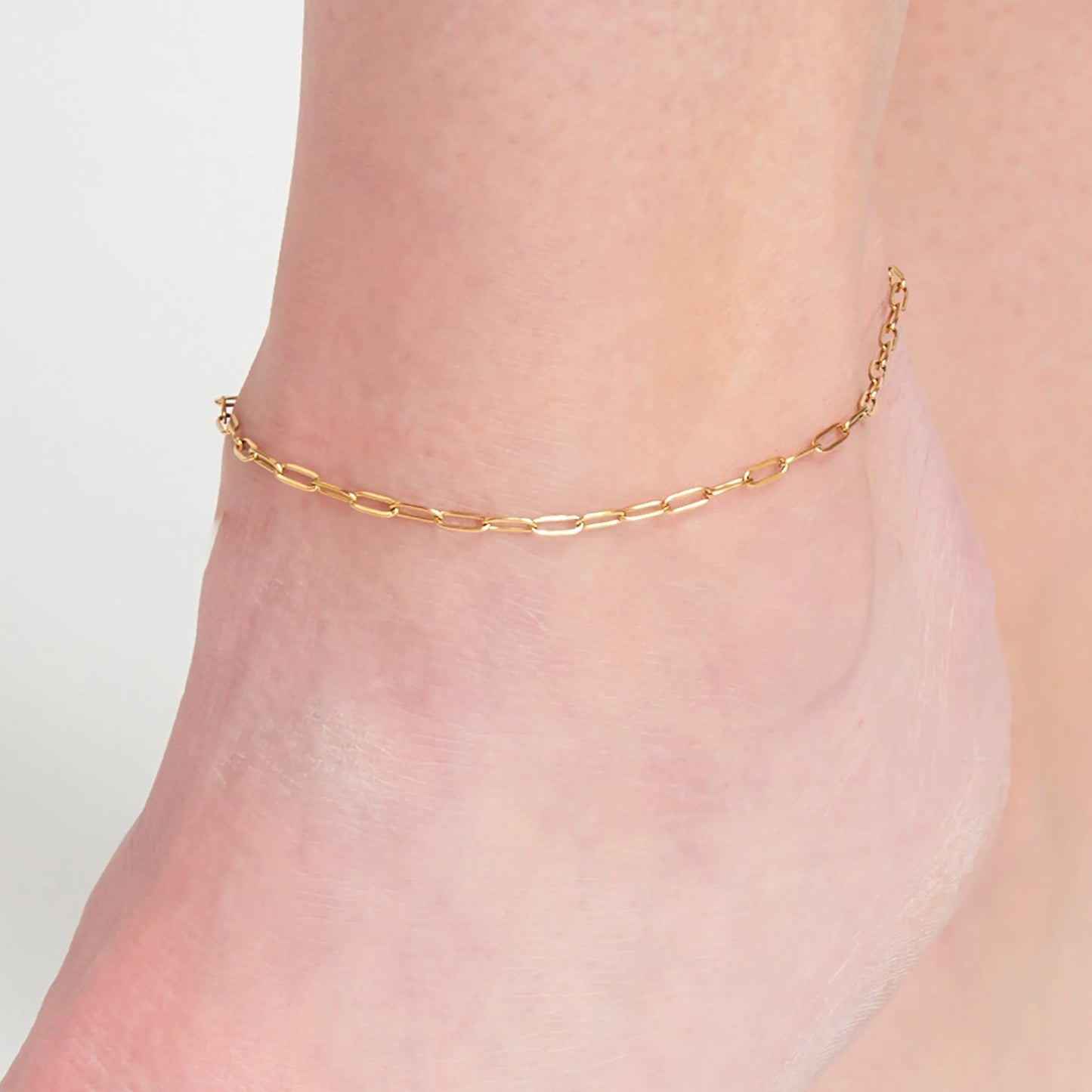 Waterproof Paperclip Anklet