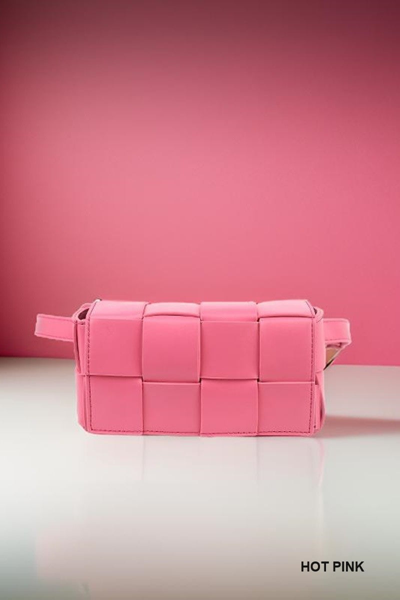 Woven Crossbody Bag