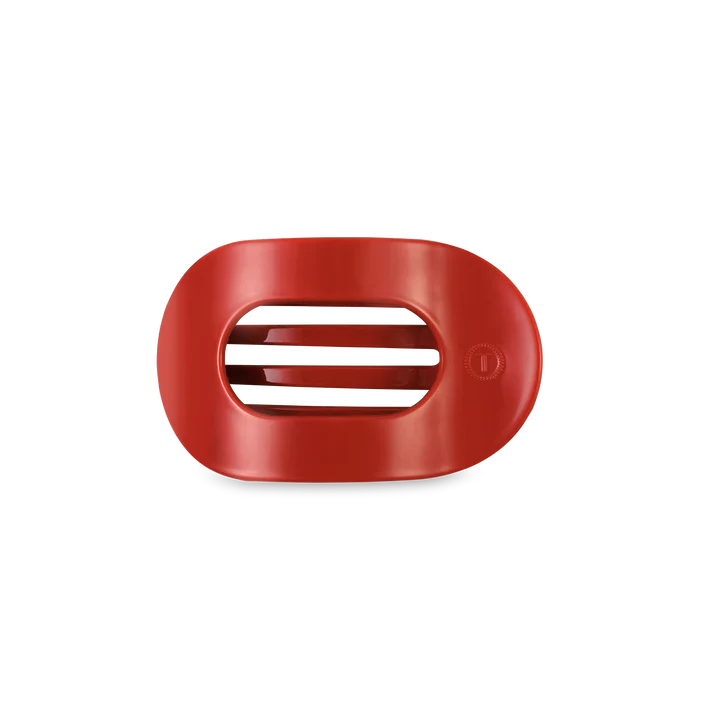 Teleties - Flat Round Hair Clip - Red Carpet Ready - Small