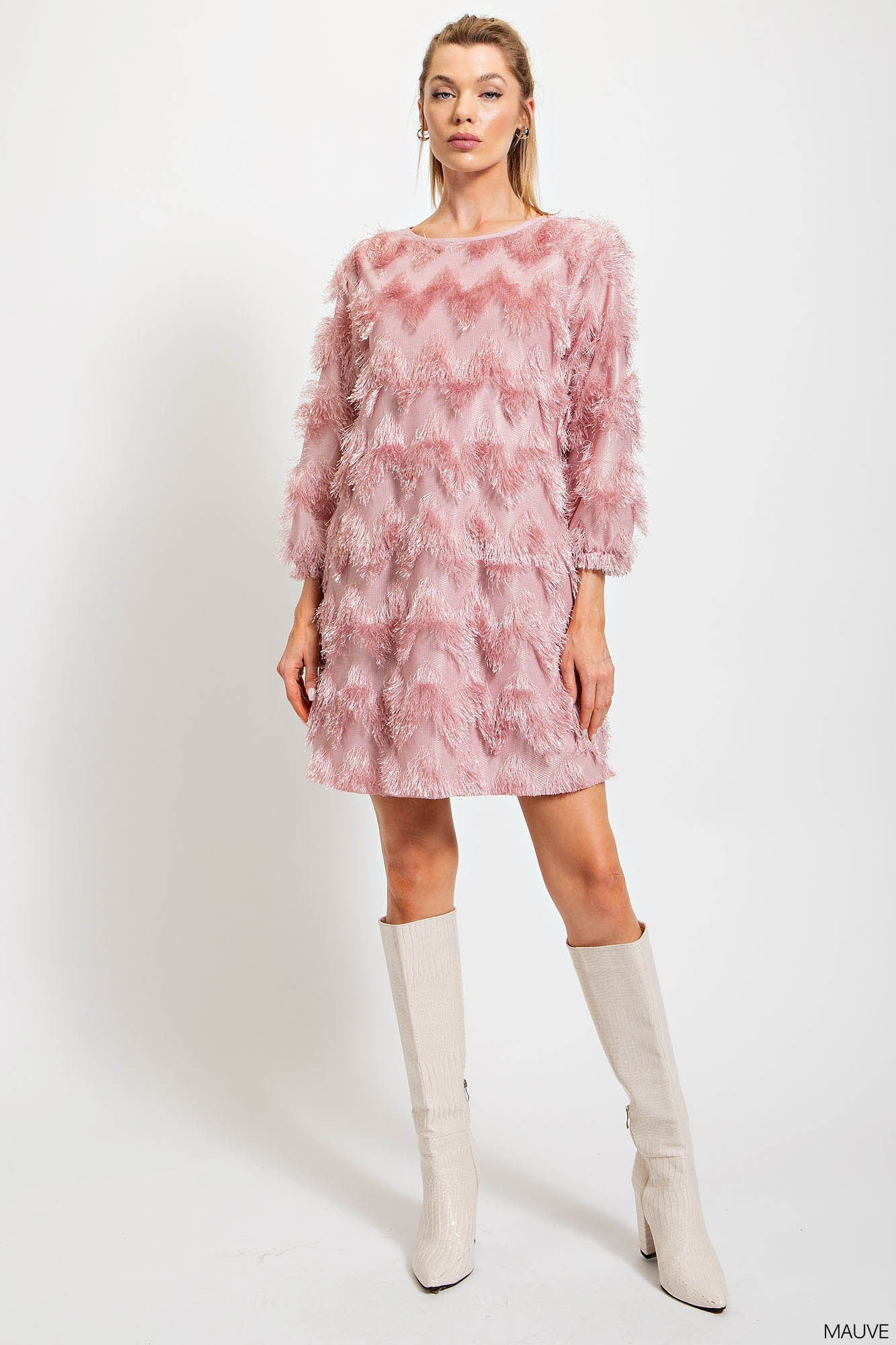 Showing Off Fringe Dress