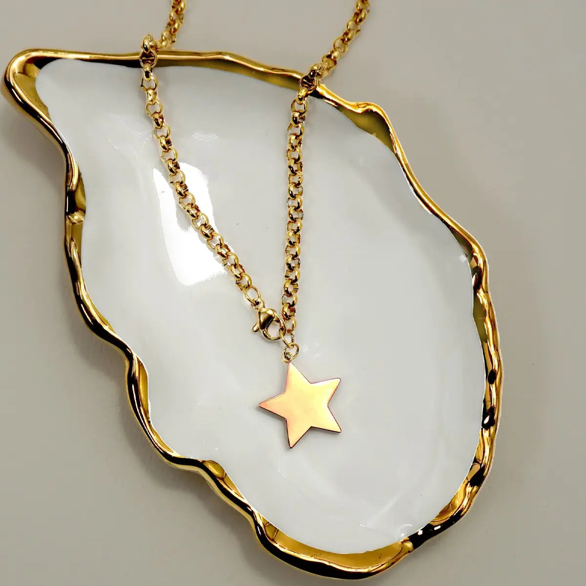 Stainless Steel Star Necklace