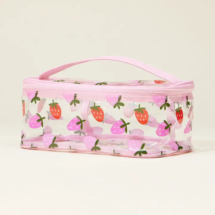 Strawberry Cosmetic Bag
