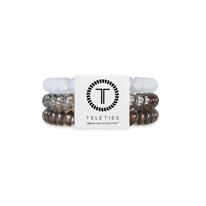 TELETIES Truly Taupe Hair Ties - Small