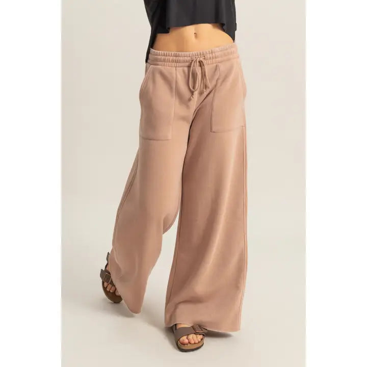 High Rise Wide Leg Pants