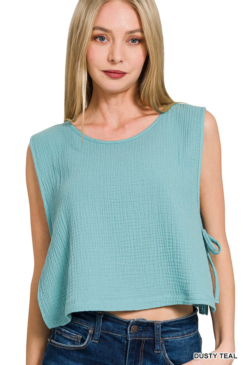 Kennedy Side Tie Top
