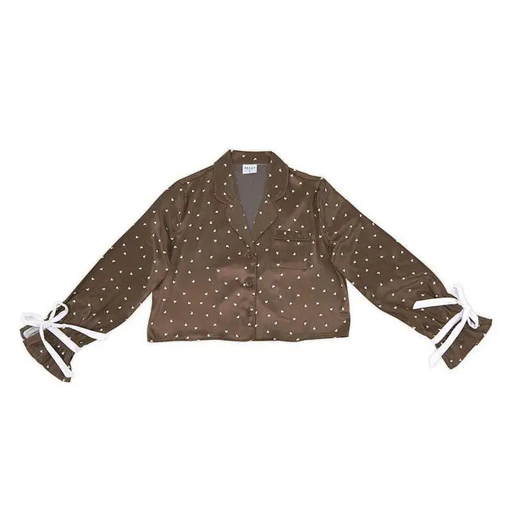 Heart PJ Top