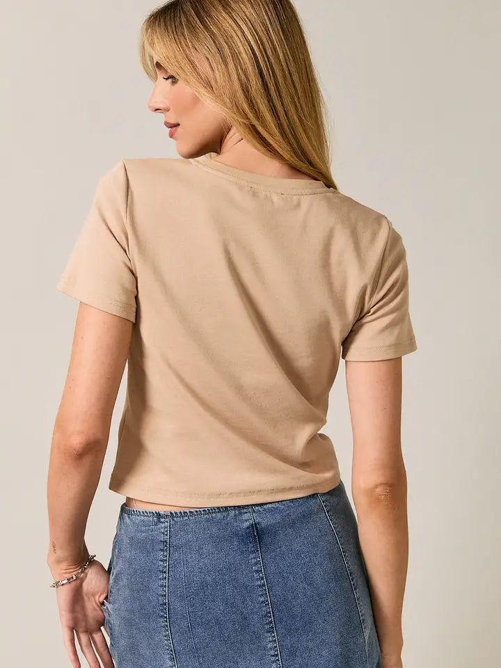 Western Cocktail Baby Tee