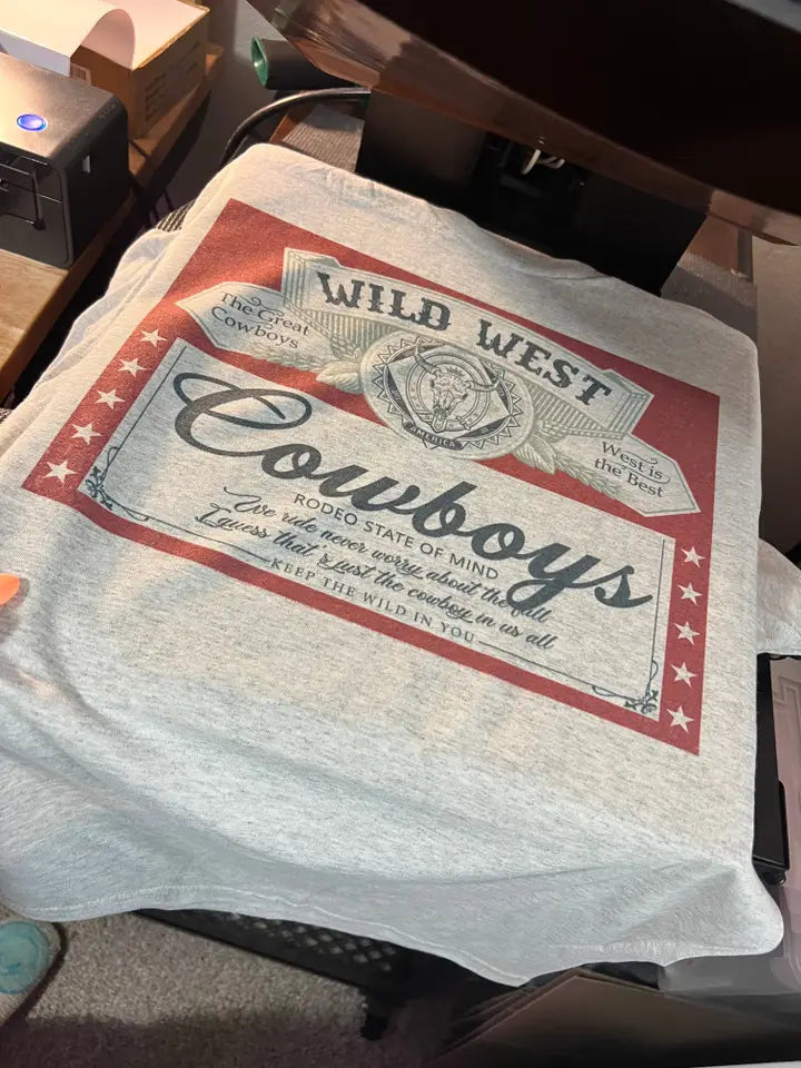 Wild West Cowboys Tee