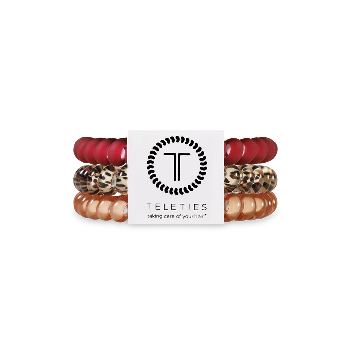 TELETIES Wild Side Hair Ties