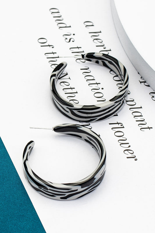 Zebra Hoops