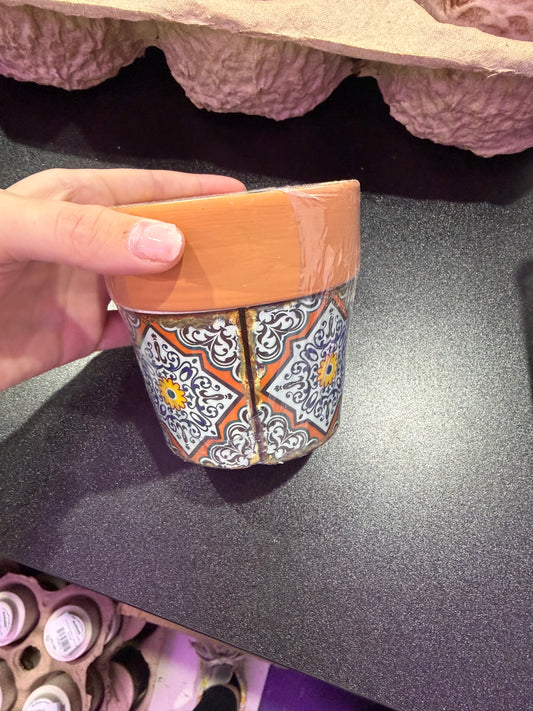 SWAN CREEK CANDLES - MEDITERRANEAN POT - HIBISCUS & CHERRY BLOSSOM