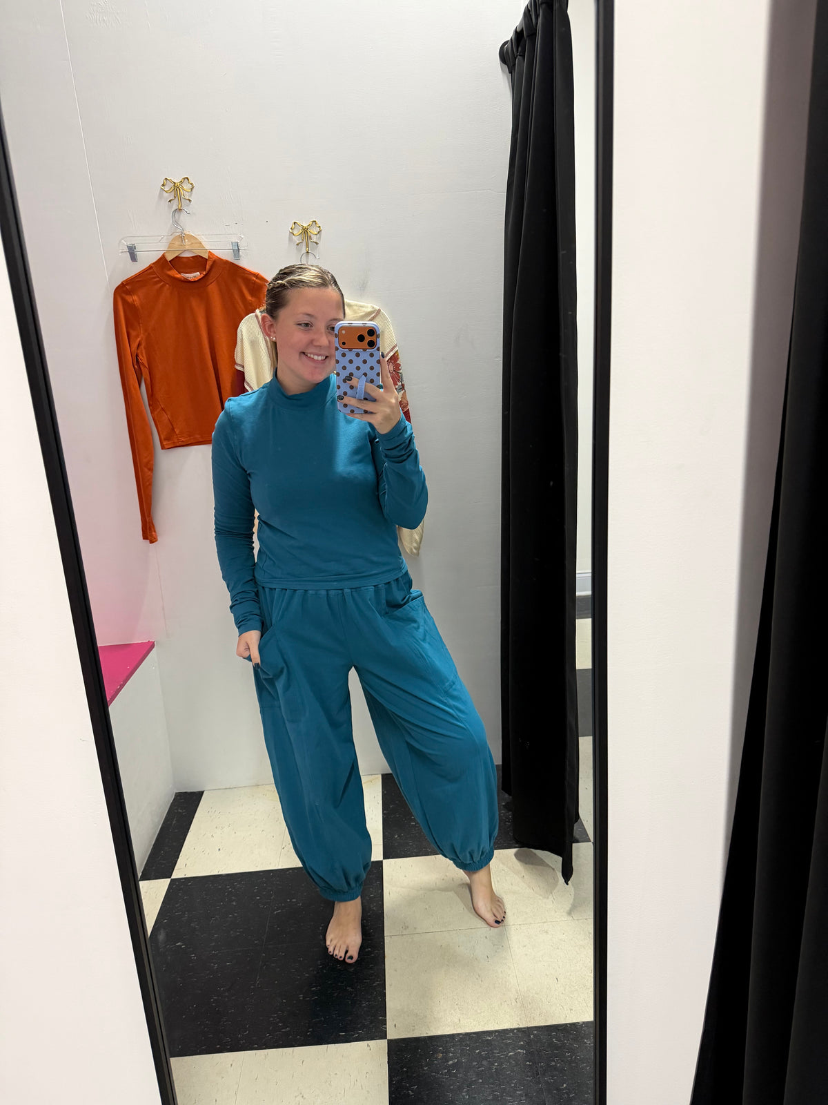 Relaxed Utility Top - Teal