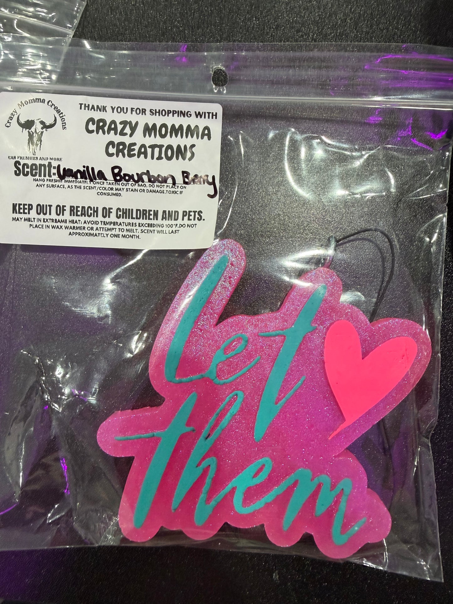 Let Them Freshie - Pink
