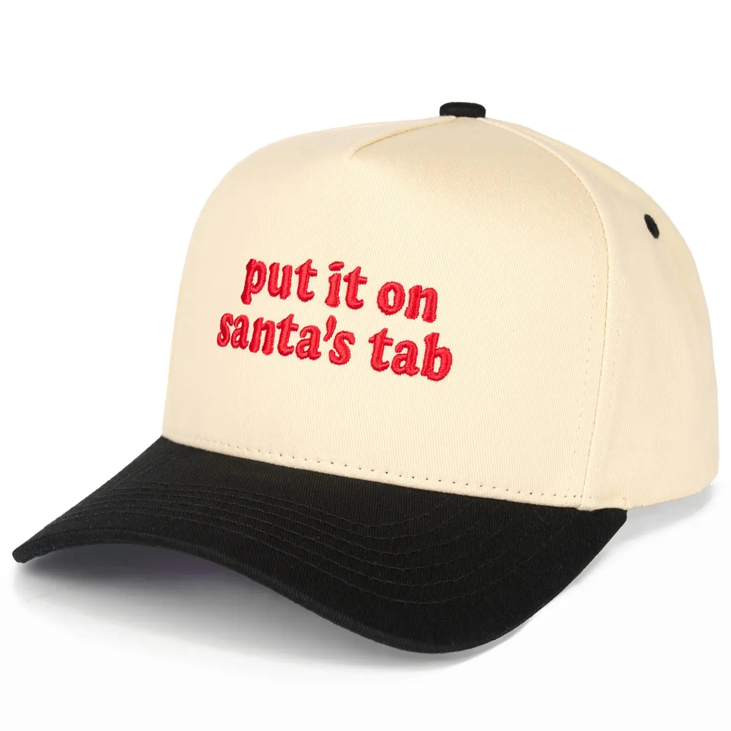Put It On Santa's Tab - Black