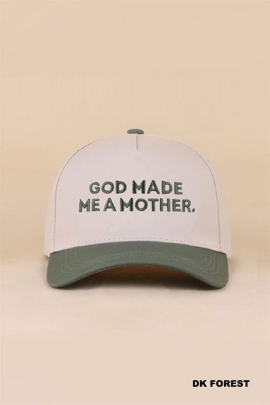 God Made Me A Mother Hat - Dark Forest