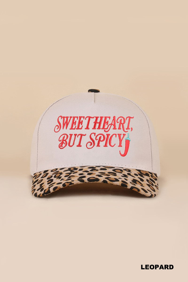 Sweetheart, But Spicy Hat  - Leopard