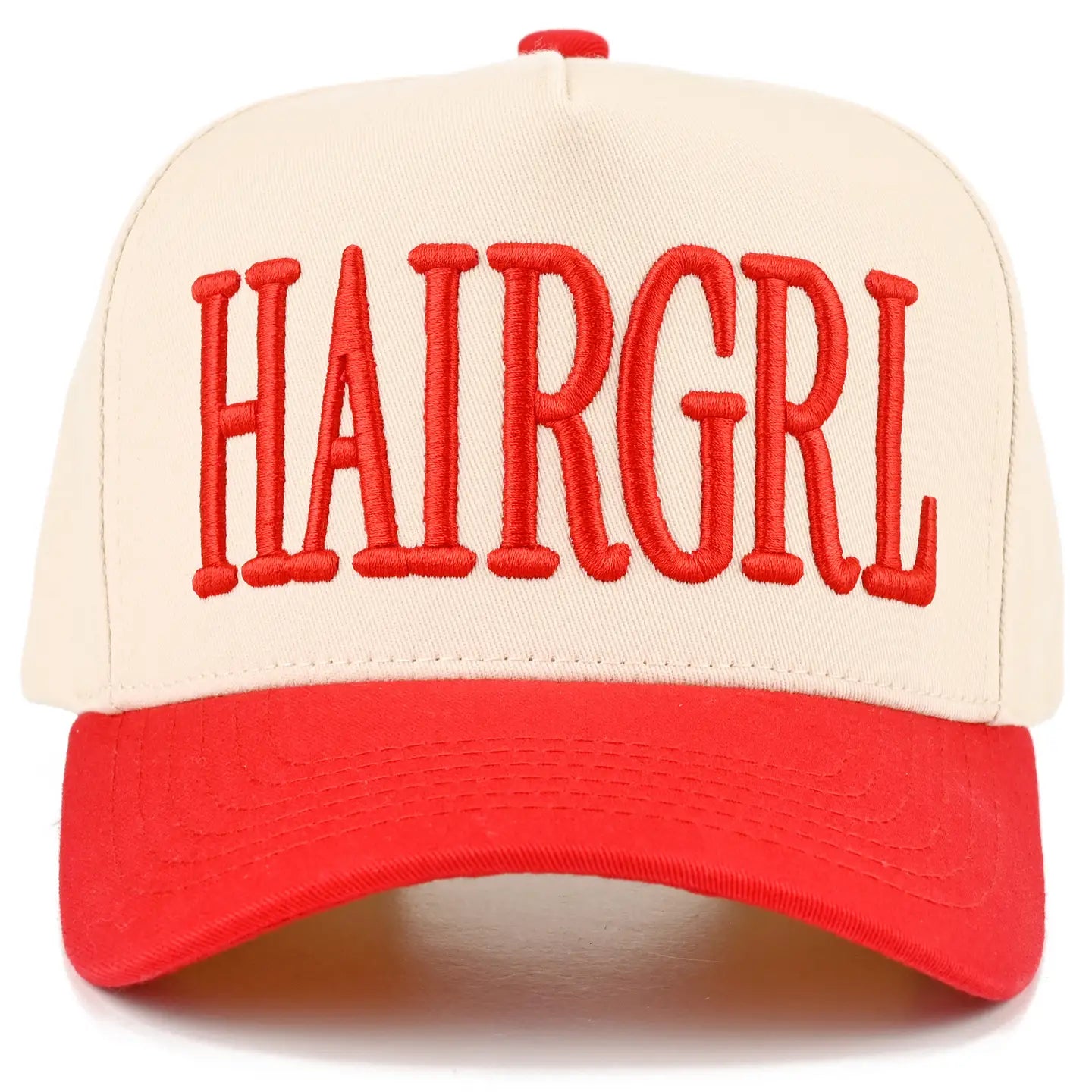 Hair Girl Hat - Red