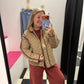 FLORAL QUILTED JACKET