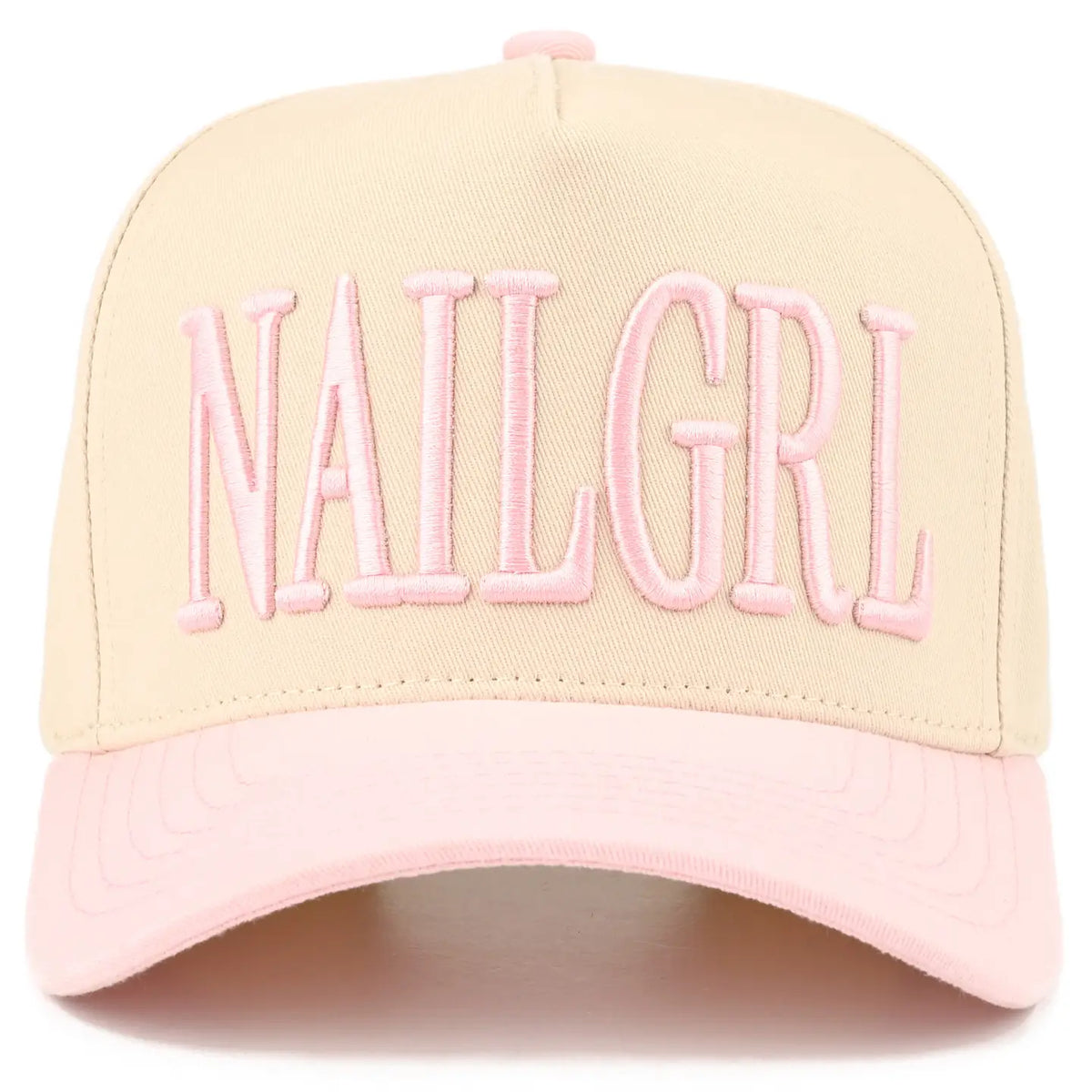 Nail Girl Hat - Light Pink