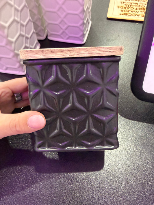 Swan Creek Candles - Urban Short Black Square - Pistachio Butter Cookie