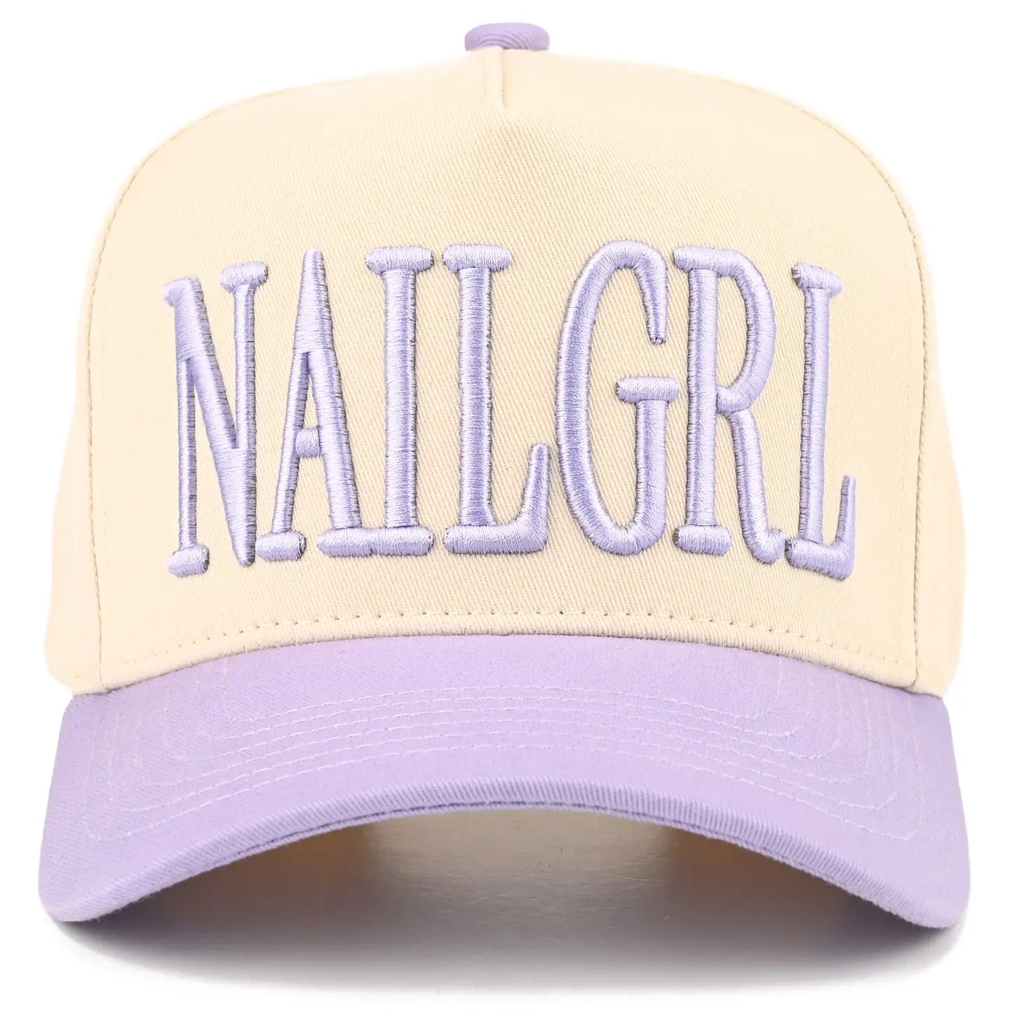 Nail Girl Hat - Lavender