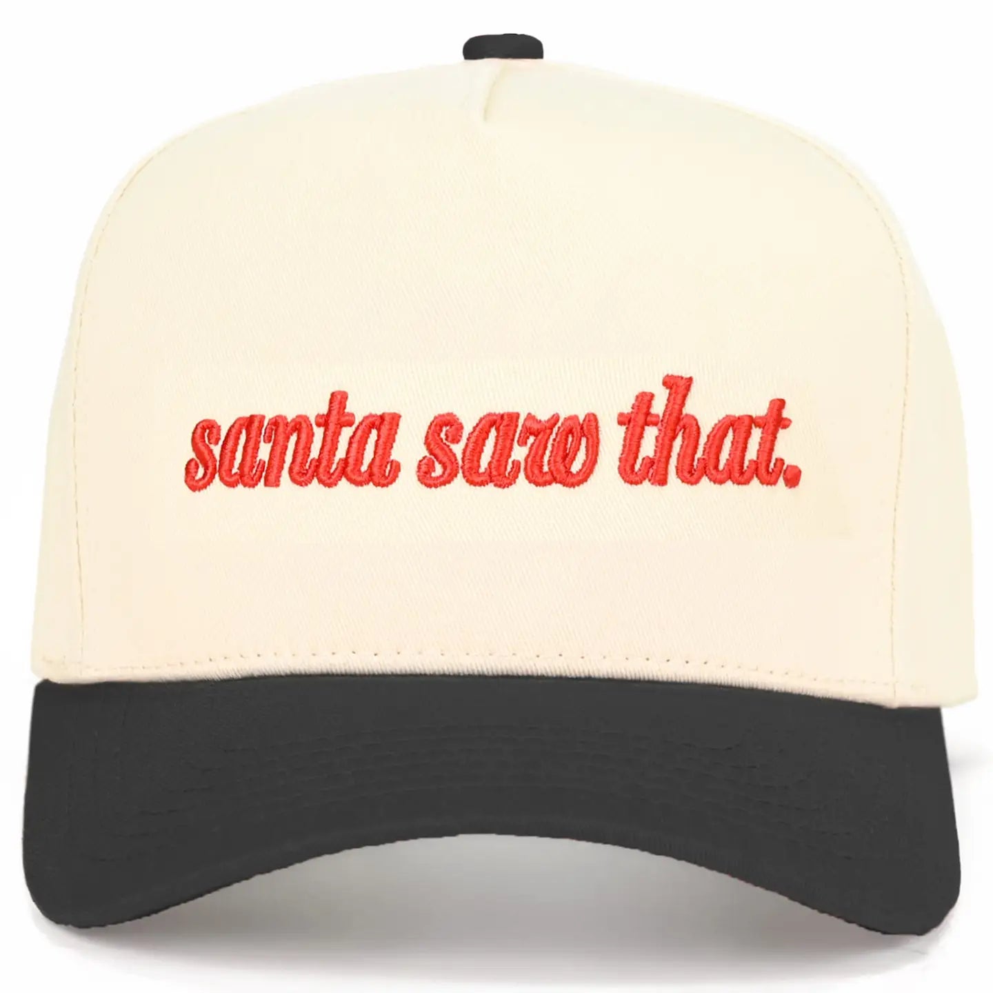 Santa Saw That Hat - Black