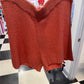 Marcie Knit Shorts - Coral