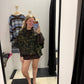 Oversized Cape Sleeve Jacket