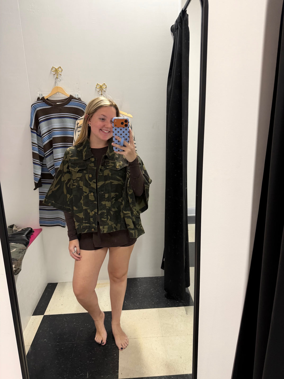 Oversized Cape Sleeve Jacket