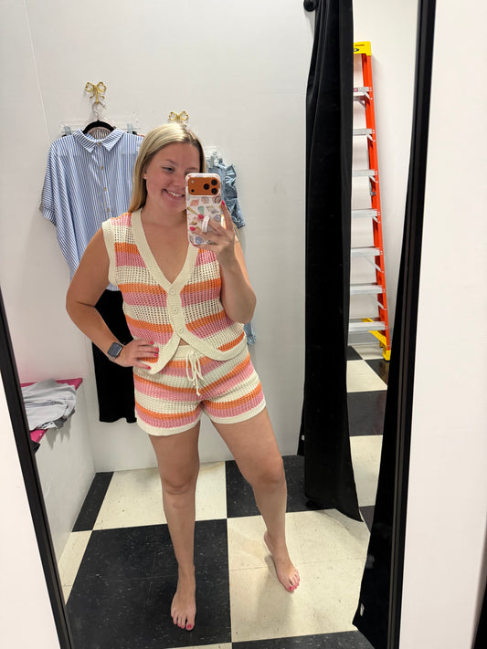 DAYS AT THE BEACH SWEATER SHORTS